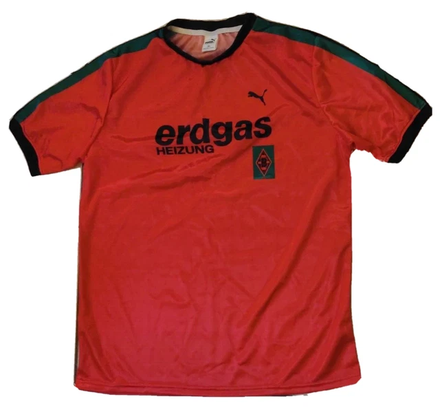 Borussia Mönchengladbach Trikot Puma Größe XL Gladbach Retro Erdgas 70 er away
