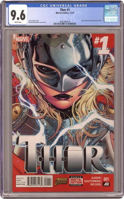 Thor 1A Dauterman CGC 9.6 2014 4082406019 Jane Foster as Thor