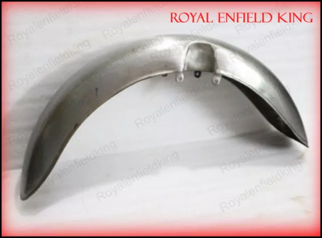 BSA A50 A65 C15 A10 Front Mudguard Raw Steel Early 1960's