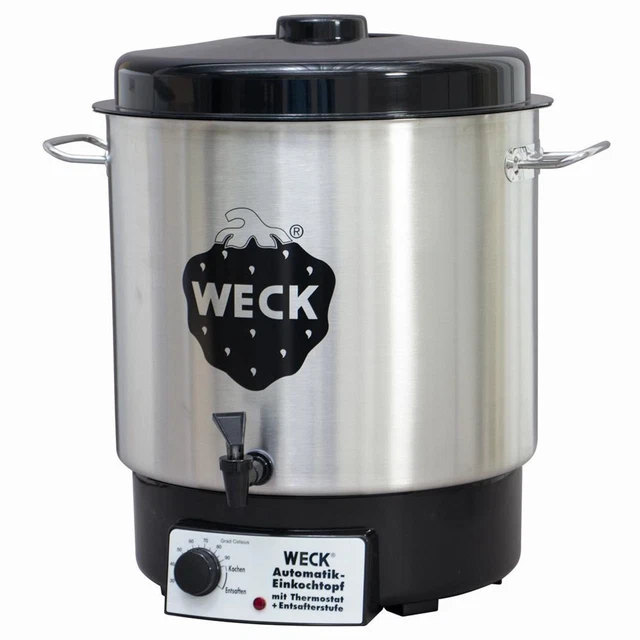 WECK CUISEUR AUTOMATIQUE Weckautomat 1800W Inox 30l Einkocher ...