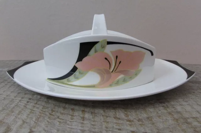 Stunning Villeroy & Boch 'IRIS' Butter Dish - (ref633)