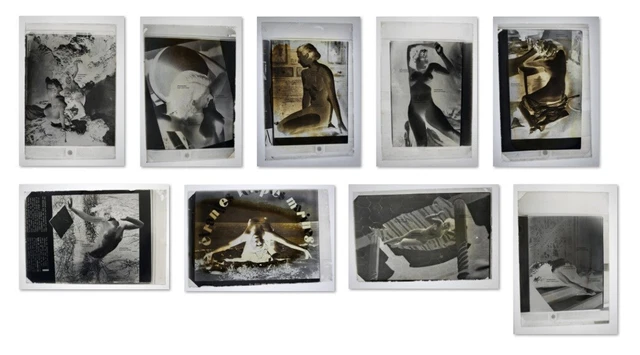 Exposition Internationale, Paris, plaque verre, photo stéréoscopie, N&B 6x13 cm
