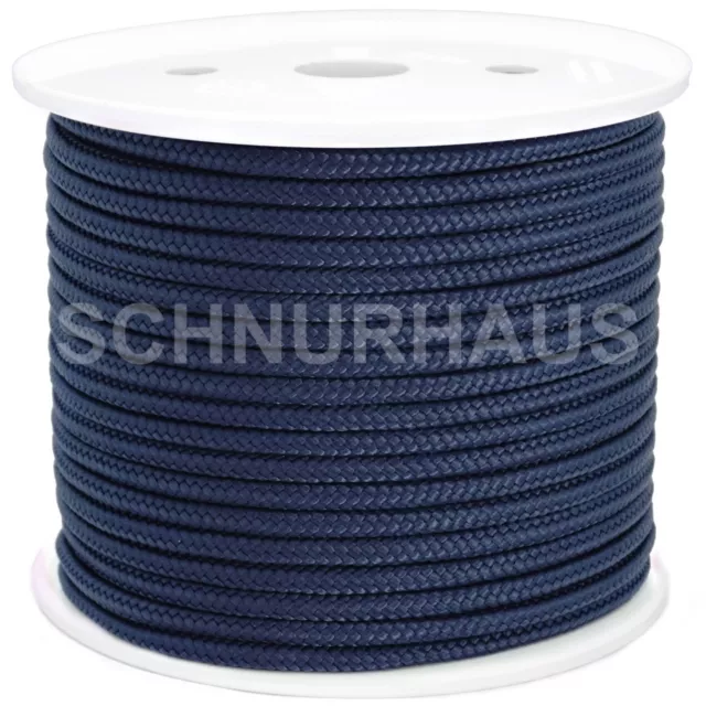 1,00 €/m 10mm 1500daN Reepschnur 50m marineblau BW-Marine Seil Tampen cord rope