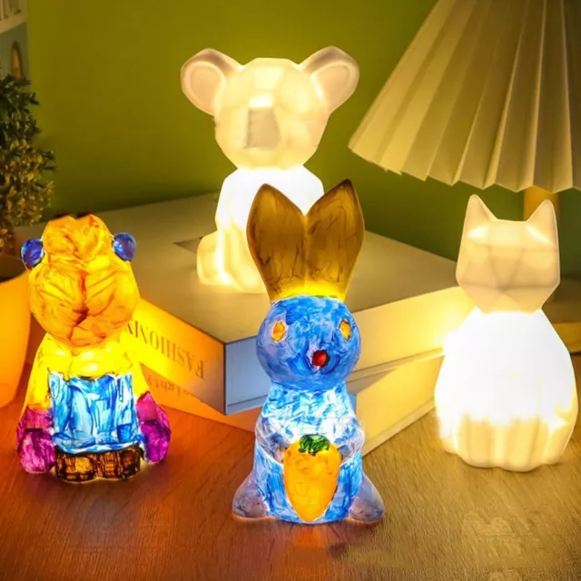 skit Malen Sie Ihre eigene Lampe Nachtlicht basteln Bastel set Mal-Kit