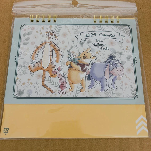 DAISO 2024 DISNEY Winnie The Pooh Desk Calendar 56.99 PicClick
