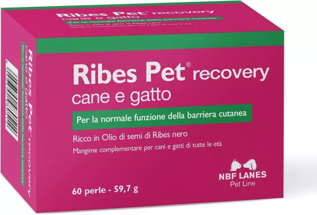NBF Lanes Ribes Pet Recovery Cane E Gatto 60 Perle Appetibili
