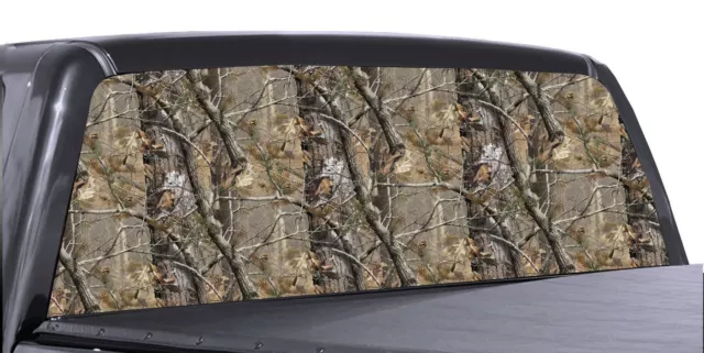 Realtree Camo Rear Window Perforated Decal Tint Graphic Sticker Truck Van Suv