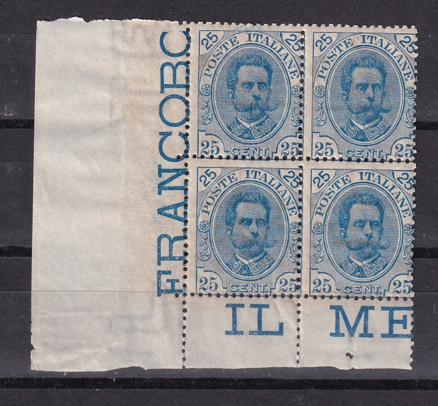 Italia Regno - Umberto I , 3 prove d'archivio