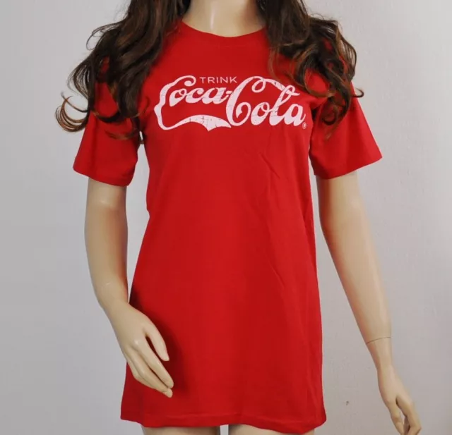 Coca-Cola Coke T-shirt classic rot  - Retro Style Logo 2