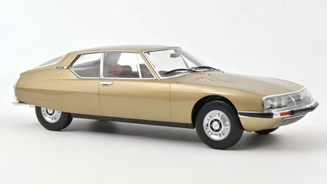 Miniature voiture auto 1:12 Norev Citroen Sm Or Modélisme Static De Véhicules