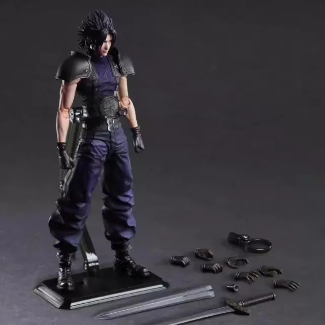 1PC FINAL FANTASY VII Play Arts FFVII Zack Fair Action Figure Statue No Box Gift