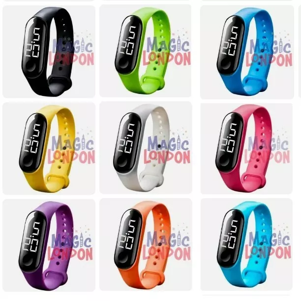 Smart watch Model Digital LED Waterproof Sport Wrist Watch Boys Girls Children