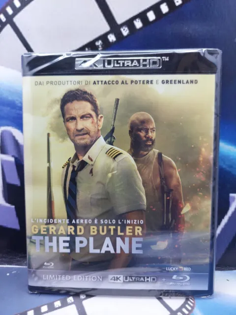 The Plane (4K Ultra HD + Blu-Ray Disc) - Nuovo Sigillato