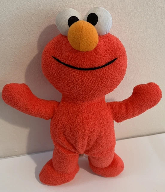 Fisher Price My First Pal Elmo Plush Stuffed Toy Red Sesame Street 10 Inches HTF