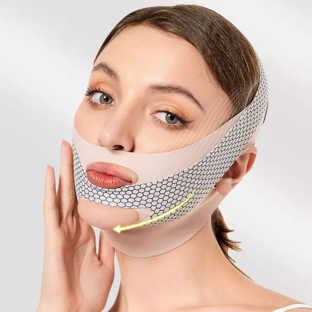 1x Face Lift V Shaper Facial Slimming Bandage Chin Cheek Belt Anti Wrinkle Strap