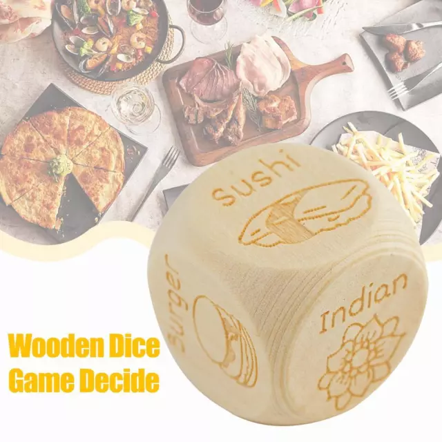 Funny Date Night For Women Men Decider Dice Couple Gift Food Dice Game Lot  A1N2