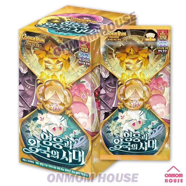 Bravers Trading Cards Cookie Run Bravers TCG Booster Box - Land Of Fire Destruction & Line Of Futility Vol. 8 (Sealed, 30 Packs) Dev Sisters Trading Cards Bravers Trading Cards Cookie Run Bravers TCG Booster Box - Land Of Fire Destruction & Line Of Futility Vol. 8 (Sealed, 30 Packs) Dev Sisters Trading Cards