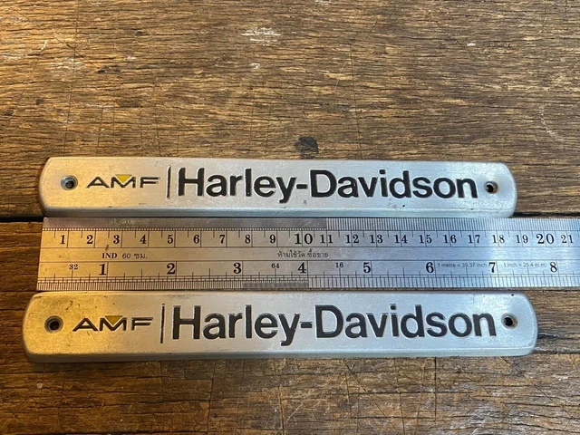 vintage harley davidson tank emblems