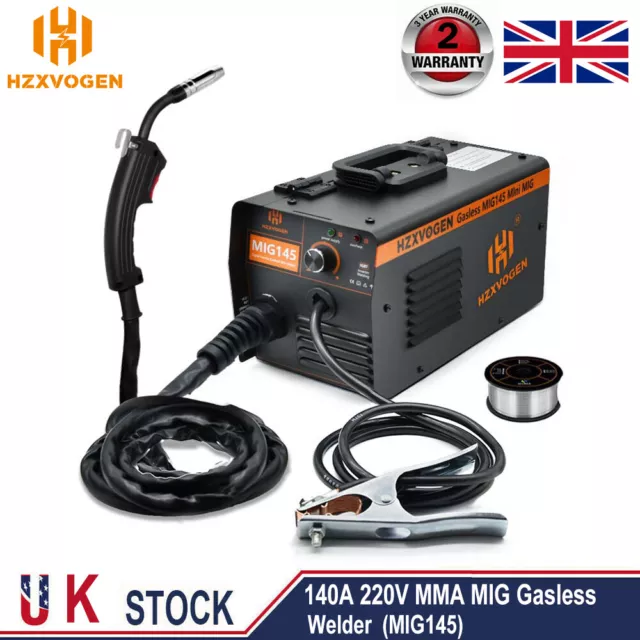 MIG145 Professional No Gas MIG Welder 140A 220V Gasless Mig Mag Welding Machine