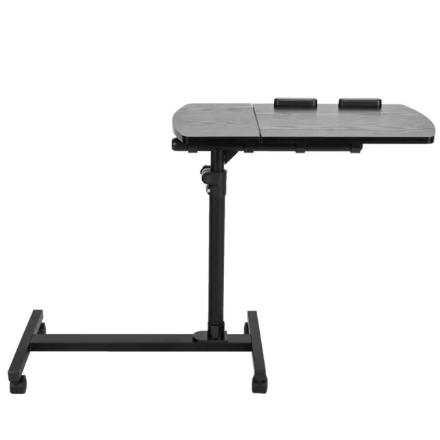 Medical Table Overbed Adjustable Bedside Hospital Rolling Tables With 4 Wheels