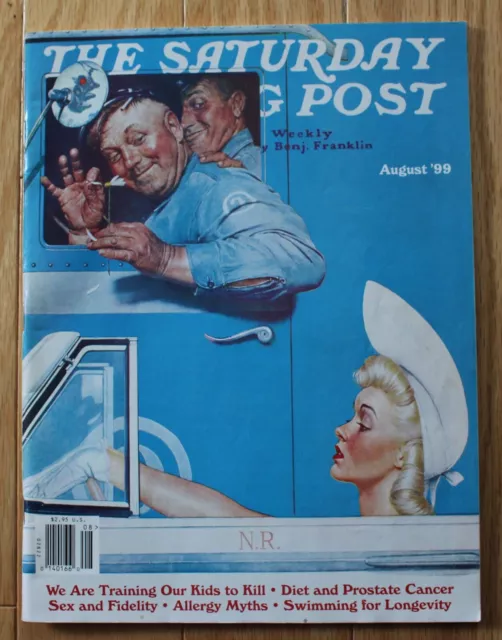 The Saturday Evening Post; July/August 1999; Norman Rockwell Cover