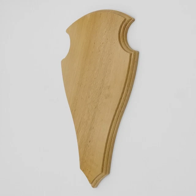 Ciervo Escudo de Trofeo Deseada En Roble Claro Altura 38CM Hirschschild 3