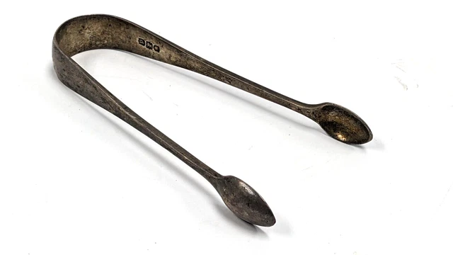 Pair of Silver Sugar Tongs, HM London, 1899, Brewis & Co, 1.12ozt       T2 B542