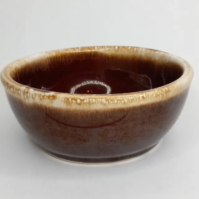 7016 McCoy USA Brown Drip Glaze 5 Inch Soup Pottery Bowl Replacement