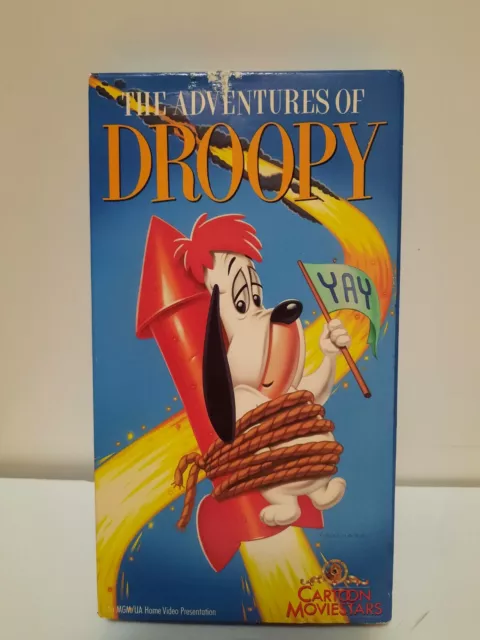 The Adventures of Droopy Featuring "Wags to Riches, " (VHS, 1991)