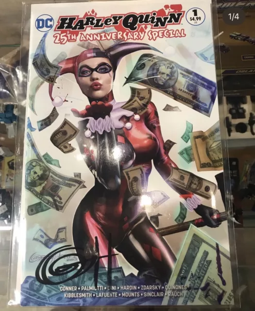 Harley Quinn 25th Anniversary Special #1, 2017 Autographed By Greg Horn