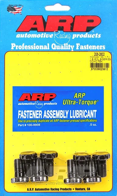 ARP 208-2802 B-Series 1.6 1.7 1.8 & 2.0L Flywheel Bolt Kit