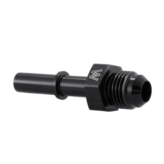 1pcs Quick Connect Male 5/16 Fuel Rail Hose to 6AN Adapter Fitting LS LS1 LS3 GM