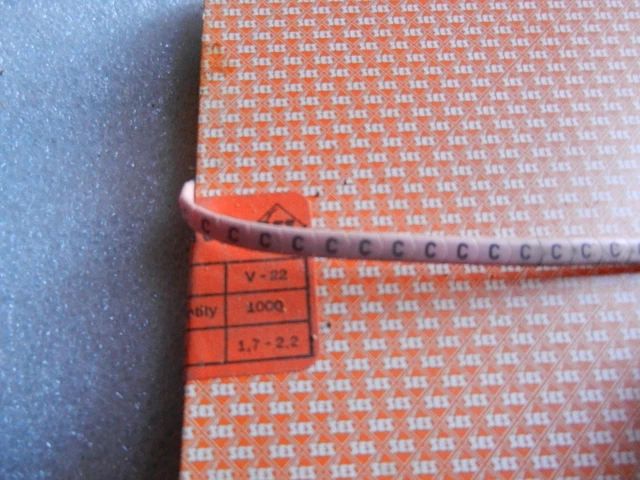 Bagues De Repérage Plio-V-Markers S.E.S N°8 Grises - V-22/1000 ATE 1 - Lot Neuf