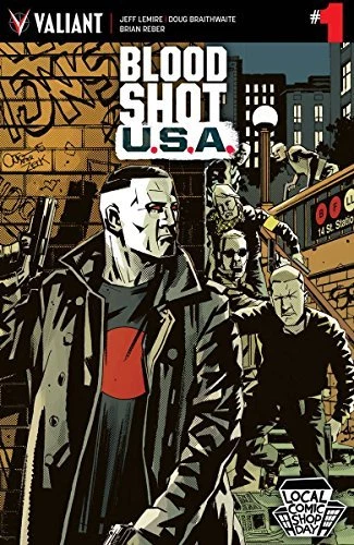 Lcsd 2016 Bloodshot Usa #1 (Of 4) Cvr K Fuso Var Valiant Entertain Nm 1St Print