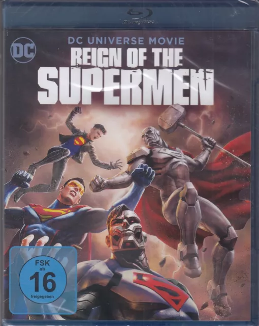 DC Universe: Reign of the Supermen -Blu-ray  (NEU! Original verschweißt)