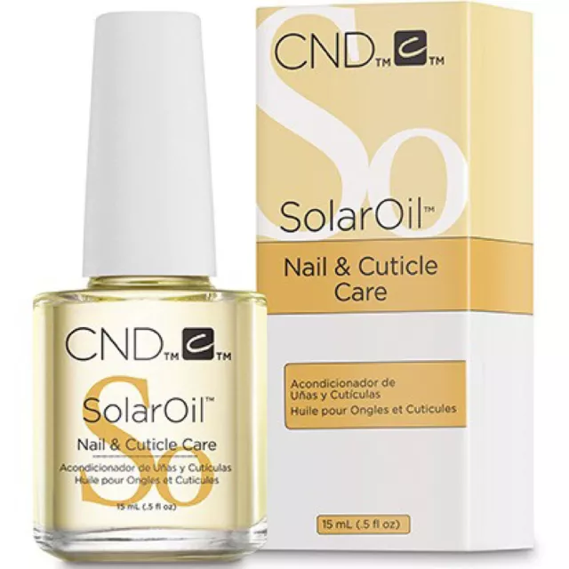 CND Nail SOLAR OIL Nail & Cuticle Conditioner 15ML ~ NEW PACKING ~