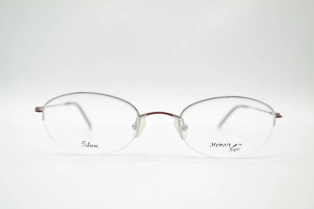 Memory Light 10011422 Titan Silber Bronze Halbrand Brille Brillengestell Neu