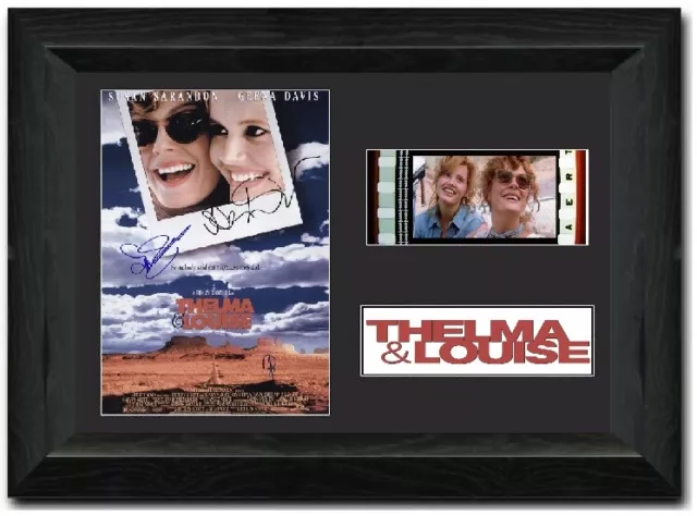 Thelma & Louise 35 mm Film cell Display Cast Signed Stunning