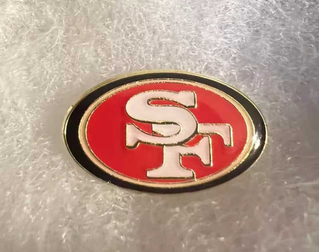 San Francisco 49ers Retro Logo Lapel Pin NFL for hats , vests , shirts , gifts