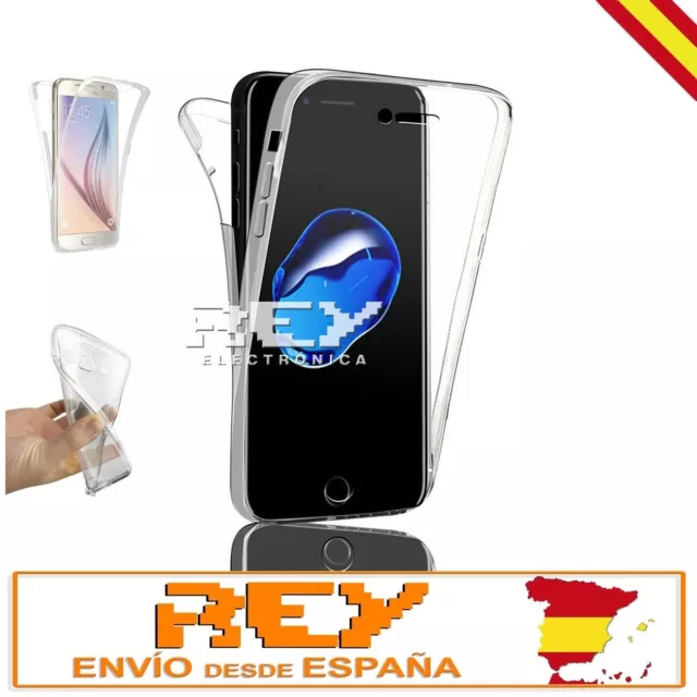 Funda Doble Silicona para IPHONE 7 / 8 / SE 2020 / SE 2022 5G Gel TPU 360º i405