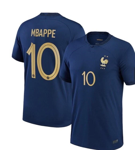 Maillot Adidas Equipe De France 1998 - Zidane Numéro 10 - Tailles M, L, XL