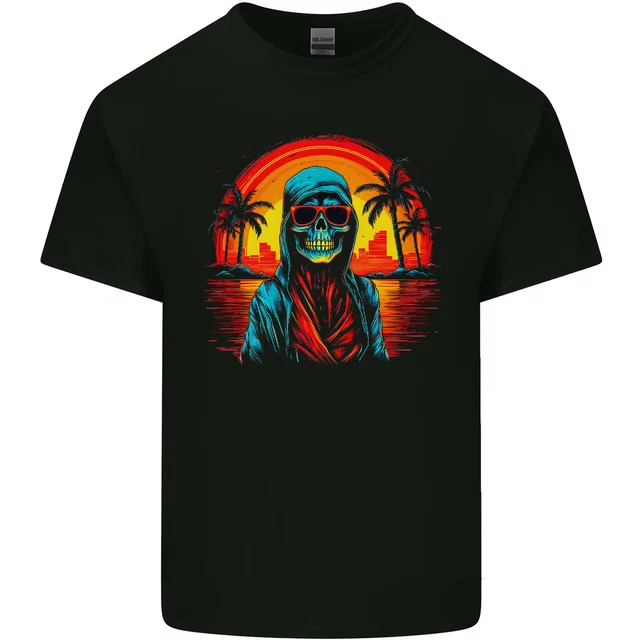 T-shirt Garçon Pirate Squelette Bleu - Taille L/14, Motif Crâne Et Os Croisés, Neuf