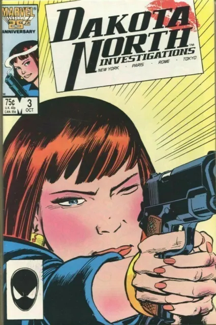 Dakota North #3 Marvel Comics October Oct 1986 (VFNM)