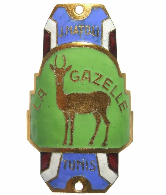 Plaque Bicyclette / Vélo / Objets Collection  La Gazelle