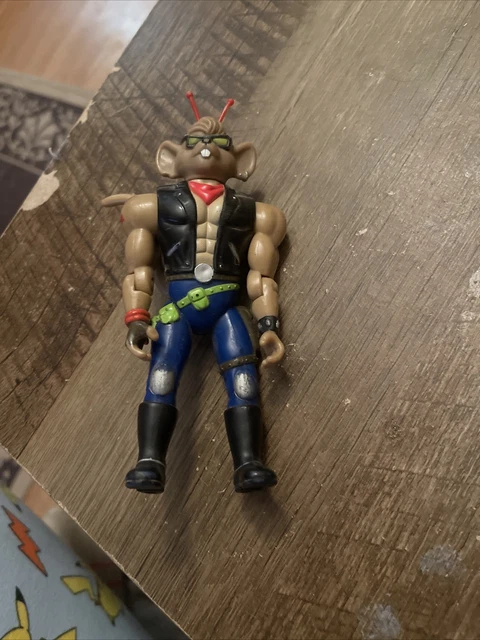 BIKER MICE FROM Mars Home Run Throttle 5 Figure Galoob 1993 - FAST