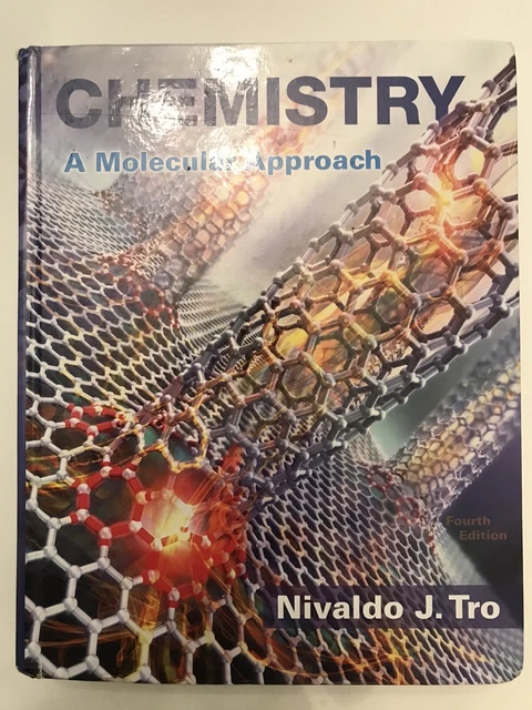PEARSON CHEMISTRY A Molecular Approach 4e édition par Nivaldo J. Tro ...