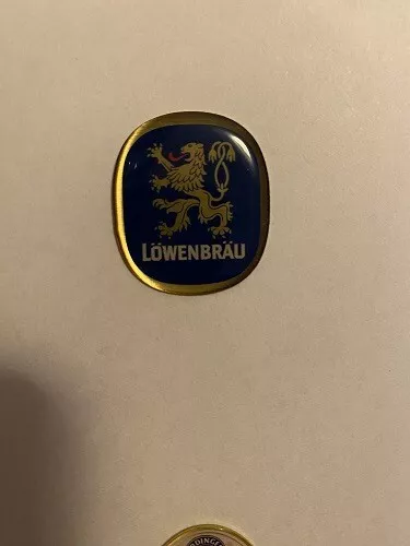 Löwenbräu Logo gross Bier Brauerei Pin !!