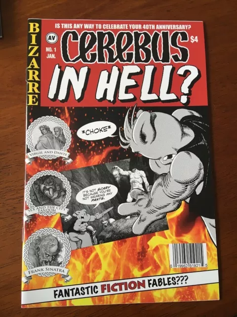 Cerebus In Hell # 1 Nm Aardvark-Vanaheim 2017 Dave Sim