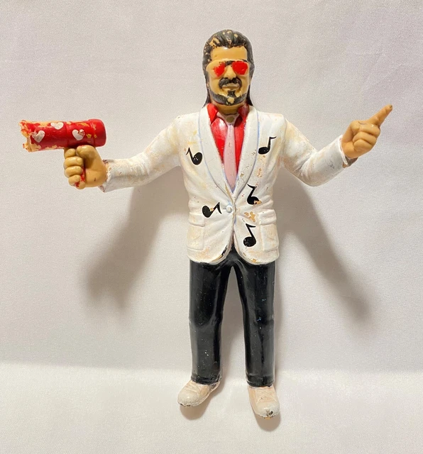 Vintage 1986 LJN WWF Jimmy Hart Mouth Of South Wrestling Titan 7" Figure Toy