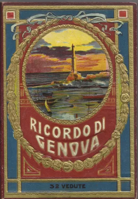 Ricordo Di Genova_32 Vedute Fotografiche A Colori_Primo '900 _Cesare Capello